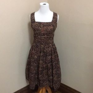 Leopard dancing dress